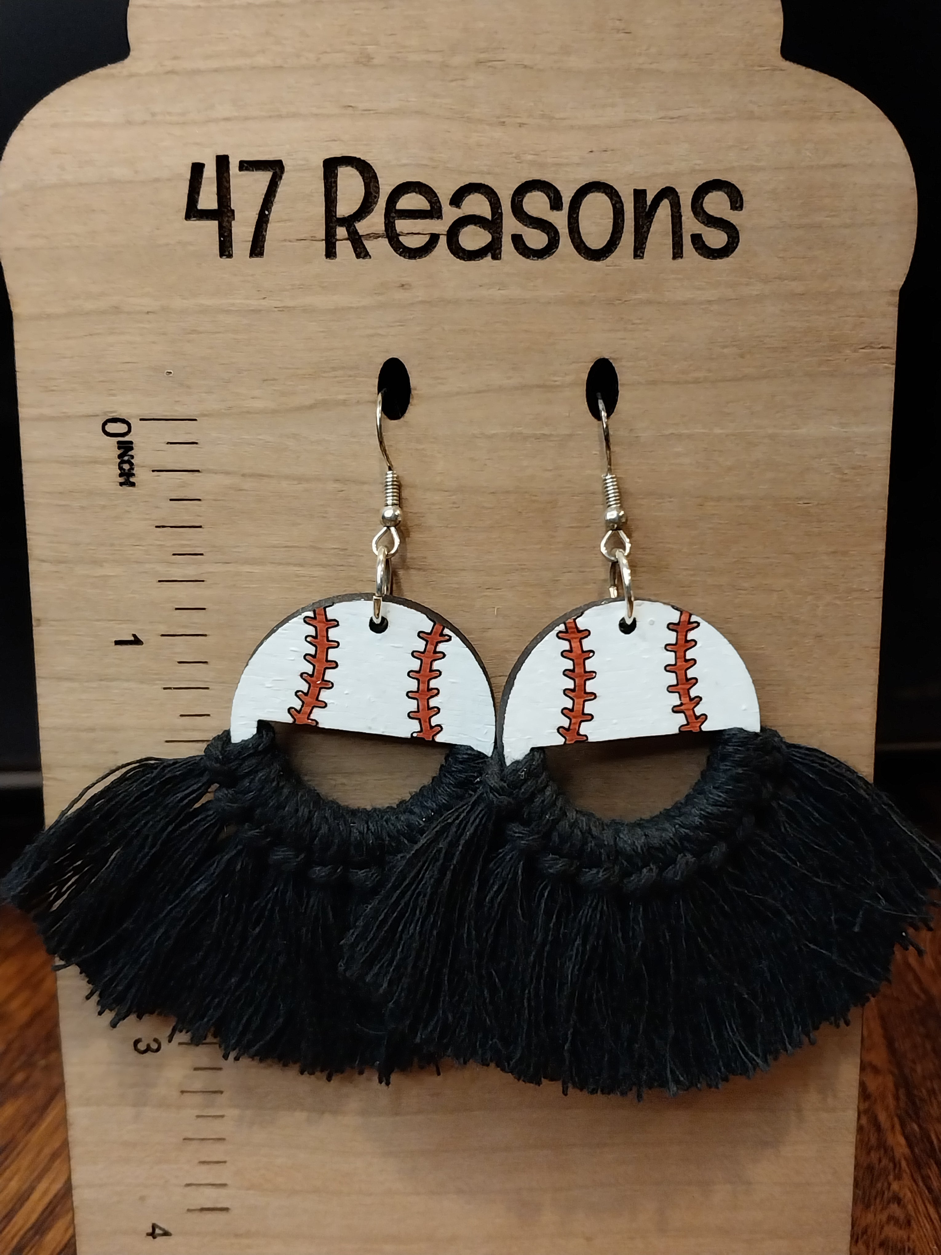 Baseball Macrame