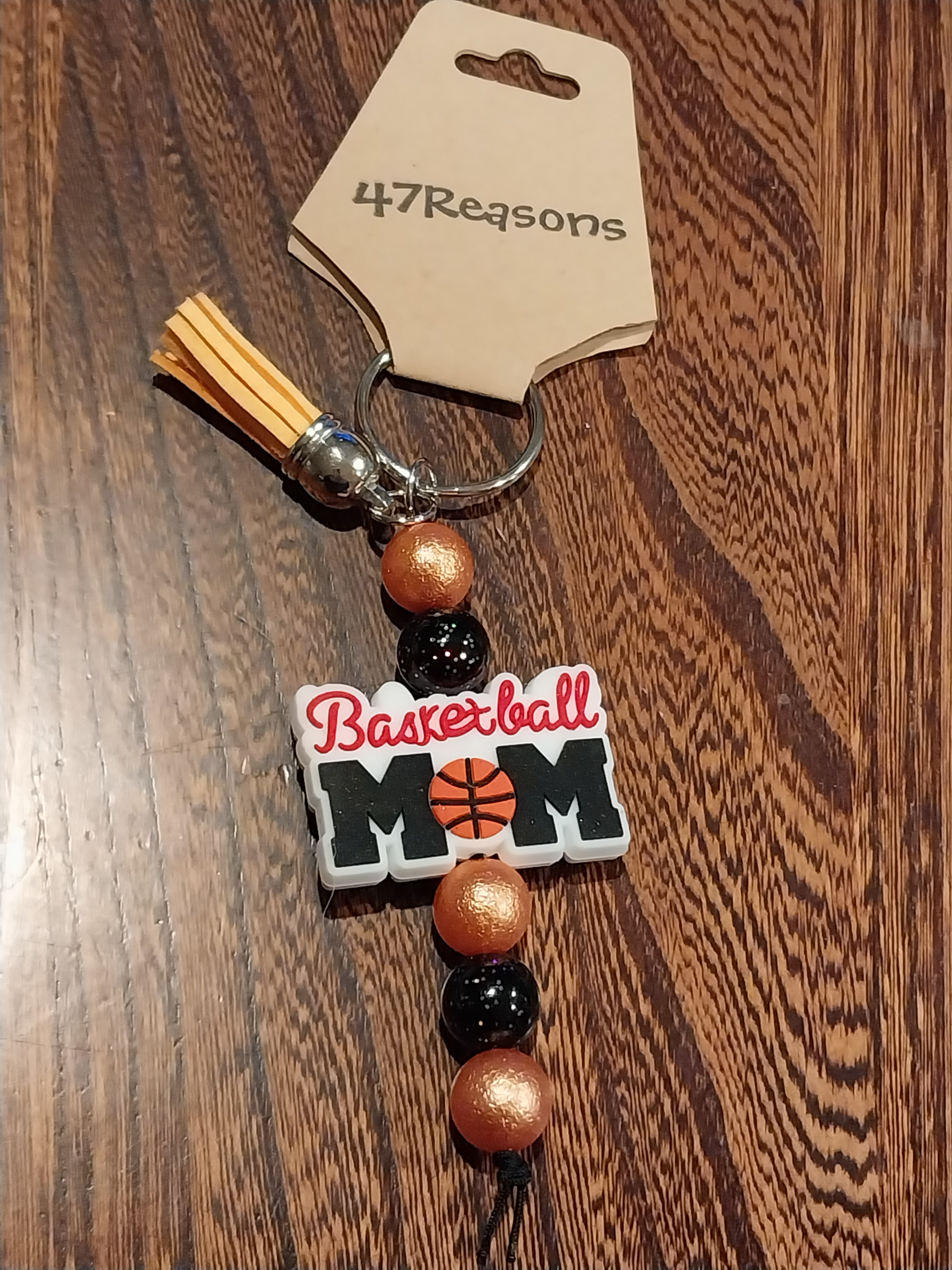 Basketball Mom Beads