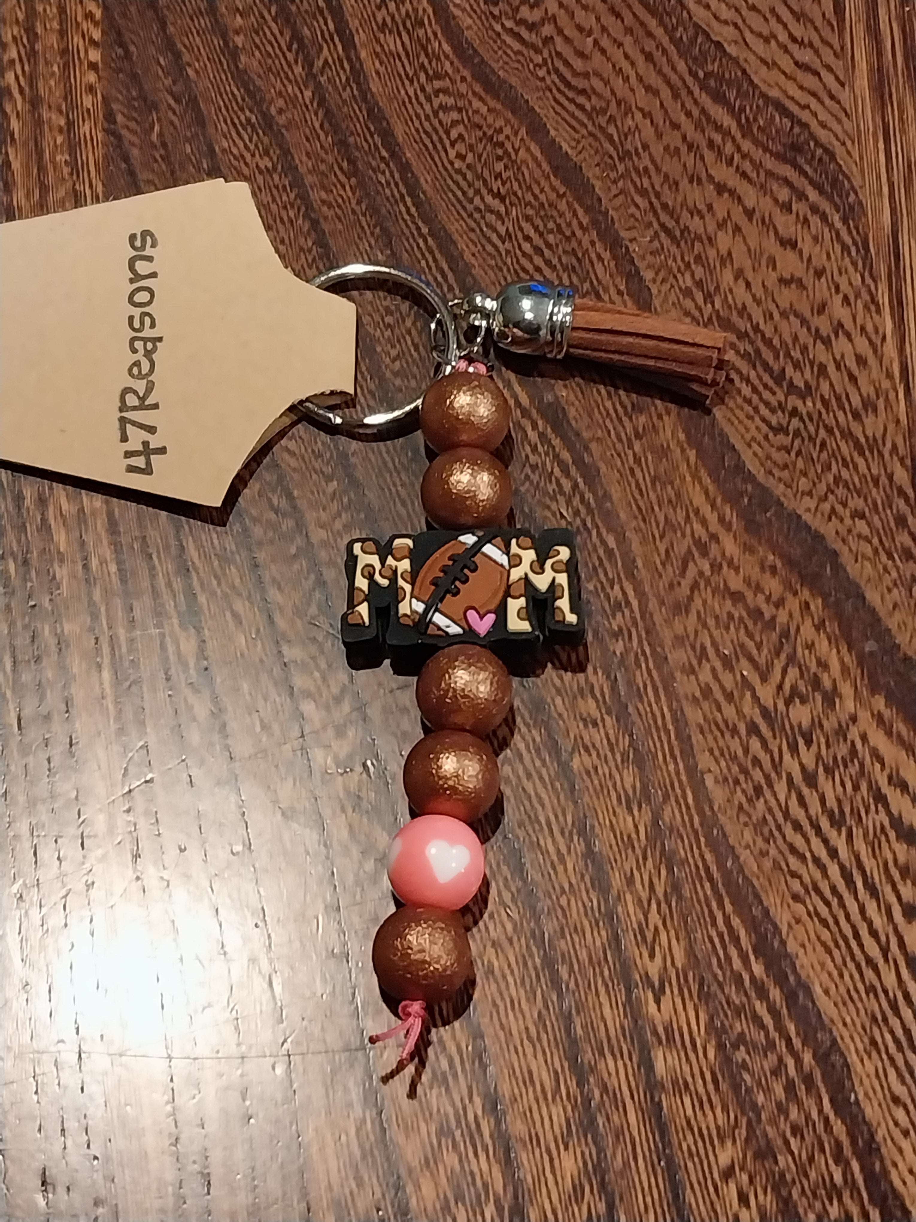 Football Mom Beads