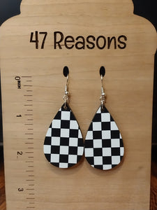 Racing Checkered Drop