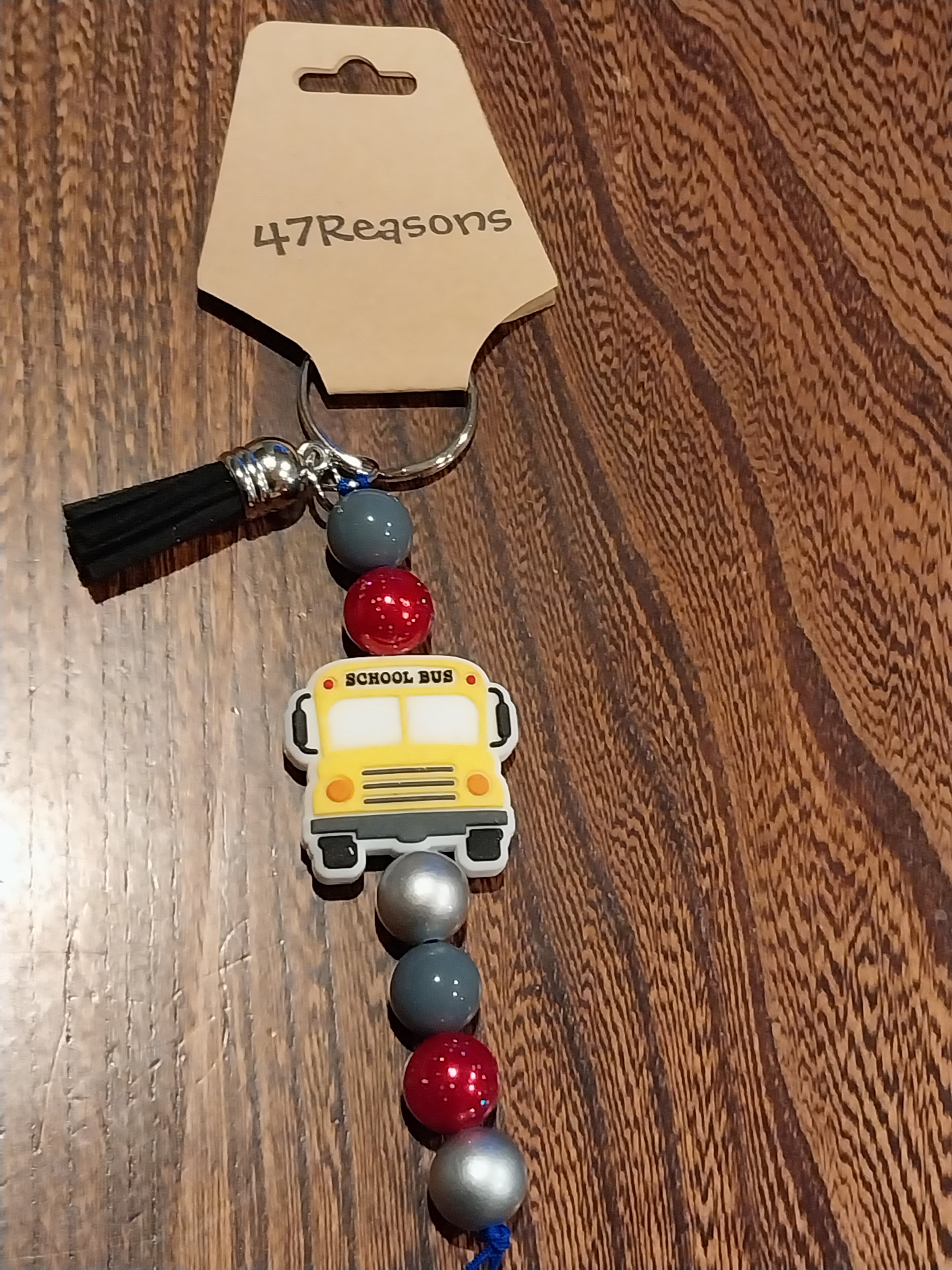 School Bus Beads