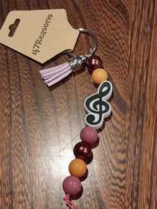 Treble Clef Beads